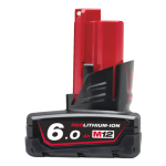 Akumulator 6,0Ah M12 B6 Milwaukee 4932451395