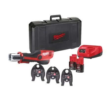 Hydrauliczna praska do zaciskania rur Milwaukee M12 HPT-202C U-SET 4933443110