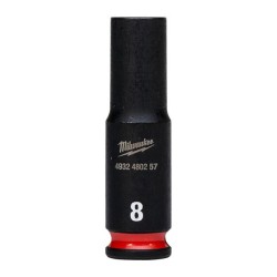 Nasadka udarowa długa 1/4" Hex metryczna Milwaukee