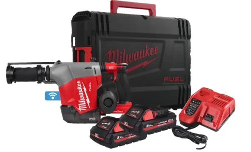 Młot udarowy z wbudowanym odsysaczem pyłu Milwaukee M18 FHAFOH16-302X 4933493533