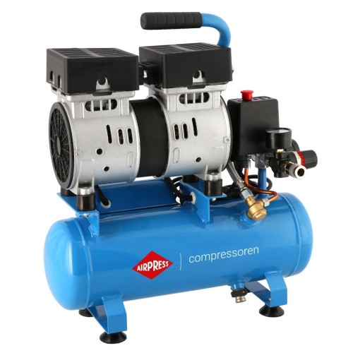 Kompresor bezolejowy dwutłokowy mały,cichy L 6-105 Airpress