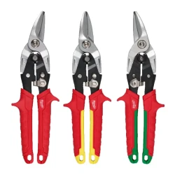 Zestaw nożyc do blachy 3 szt. Milwaukee 4932499020