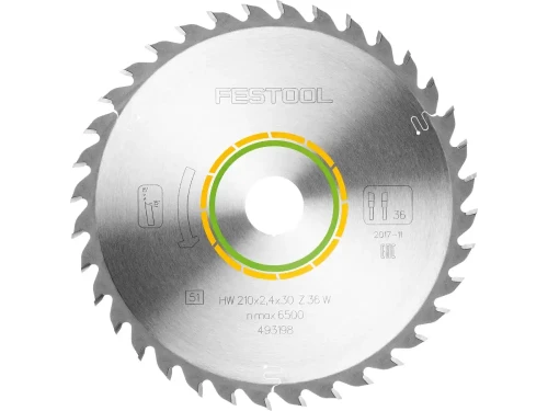 Tarcza pilarska uniwersalna Festool 210x2,4x30 W36 493198