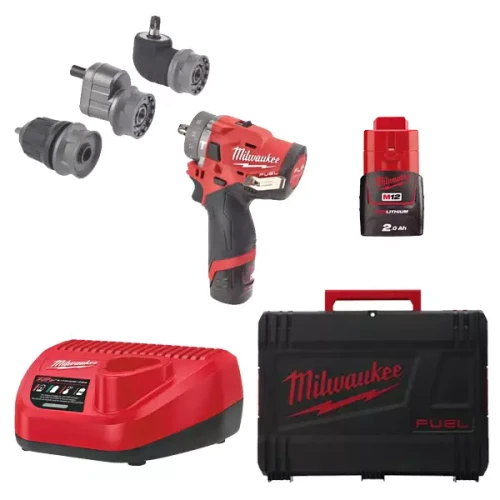 Wiertarko-wkrętarka udarowa M12 FPDXKIT-202X Milwaukee 4933464138