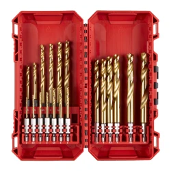 Zestaw wierteł udarowych do metalu Milwaukee SWave HSS-G Tin 4932493866