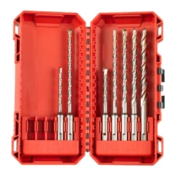 Zestaw wierteł SDS-Plus 2-ostrz. 7 szt. Milwaukee 4932492116