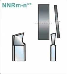 Nóż obcinak oprawkowy NNRM 1804 2.5 SW7M PAFANA NNRM180425SW7M