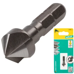 Pogłębiacz HSS 12mm z trzpieniem sześciokątnym WOLFCRAFT 2580000