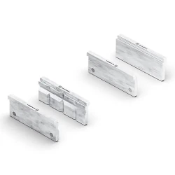 Zestaw pary szczęk ochronnych z aluminium (P) Prisma i (B) Blank 150 mm VersaMAG L Fein 99100001365