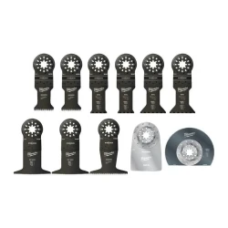 Zestaw brzeszczotów do multitool 11szt. Milwaukee 48906090