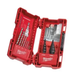 Zestaw wierteł stopniowych i do metalu Milwaukee 48899350